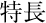 特長